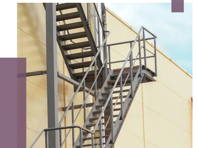 Пожарные лестницы в Иркутске от 12503 руб. — монтаж и продажа | ПРОЛЁТ-Ркт