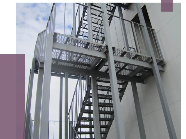 Монтаж пожарных лестниц в Иркутске от 7918 руб.