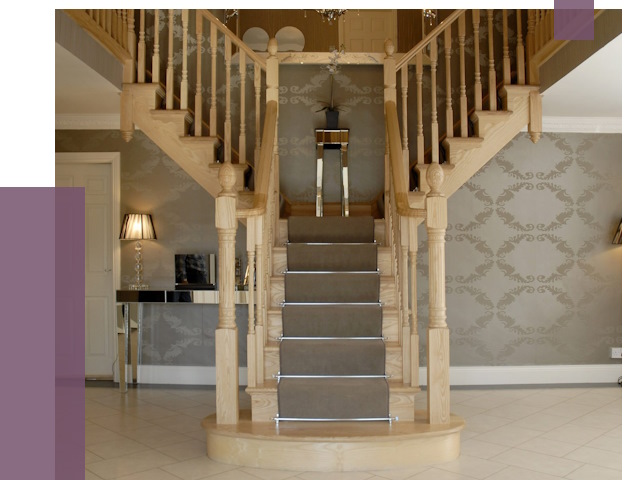 Монтаж деревянных лестниц в Иркутске от 7762 руб. 