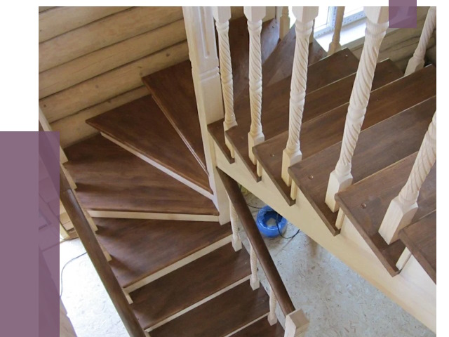 Реставрация деревянных лестниц в Иркутске от 4376 руб.