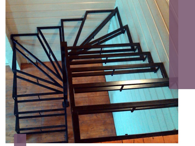 Изготовление металлических лестниц любой сложности в Иркутске
