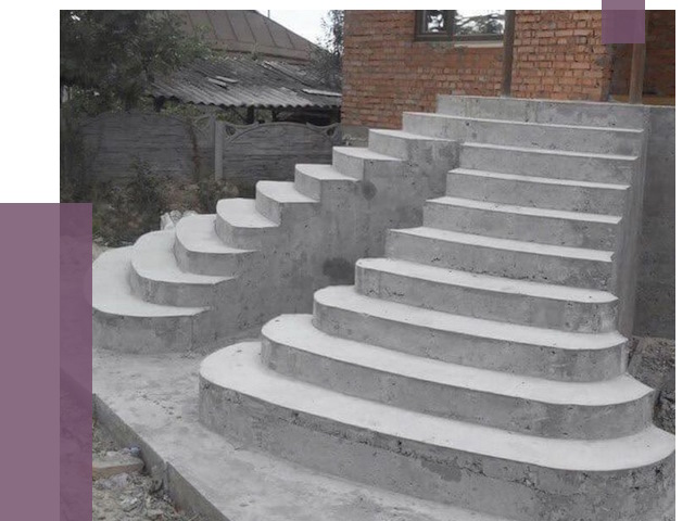 Монтаж бетонных лестниц в Иркутске от 4376 руб. 