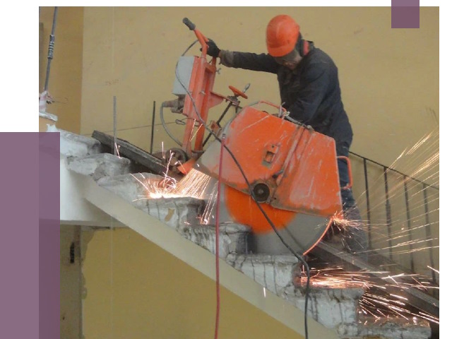 Демонтаж бетонных лестниц в Иркутске от 4689 руб. за м2 | ПРОЛЁТ-Ркт