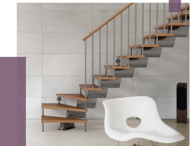 Монтаж модульных лестниц в Иркутске от 6460 руб. 