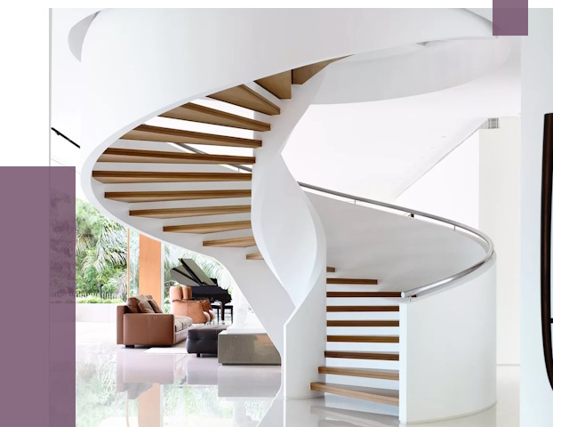 Винтовые лестницы в Иркутске под ключ от 49490 руб. | ПРОЛЁТ-Ркт