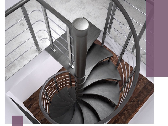 Демонтаж винтовых лестниц в Иркутске — быстро и безопасно