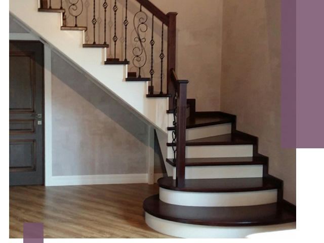 Изготовление Г-образных лестниц под ключ в Иркутске