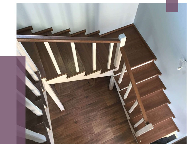 Изготовление П-образных лестниц в Иркутске от 15472 руб.