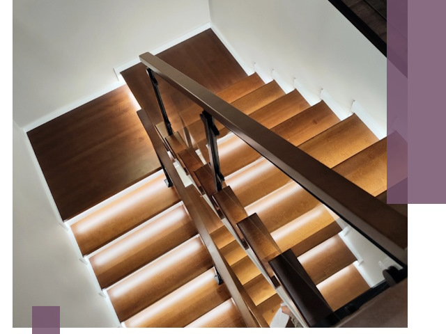 Изготовление П-образных лестниц под ключ в Иркутске