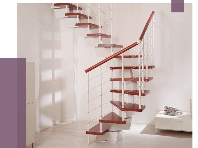 Изготовление лестниц на больцах в Иркутске от 9898 руб. | ПРОЛЁТ-Ркт
