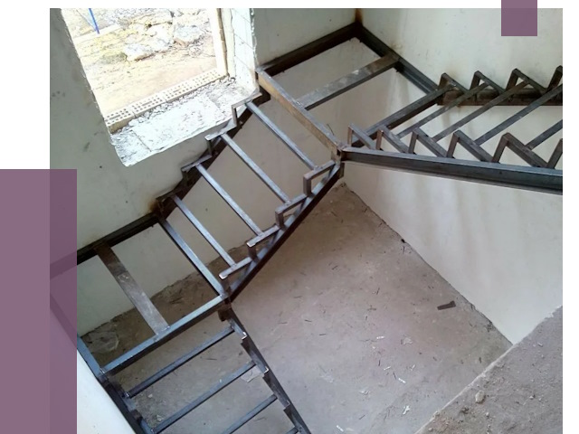 Монтаж лестниц на металлокаркасе в Иркутске от 13024 руб. — ПРОЛЁТ-Ркт