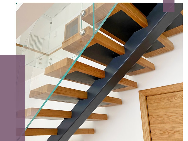 Лестницы на монокосоуре в Иркутске от 19275 руб. под ключ | ПРОЛЁТ-Ркт