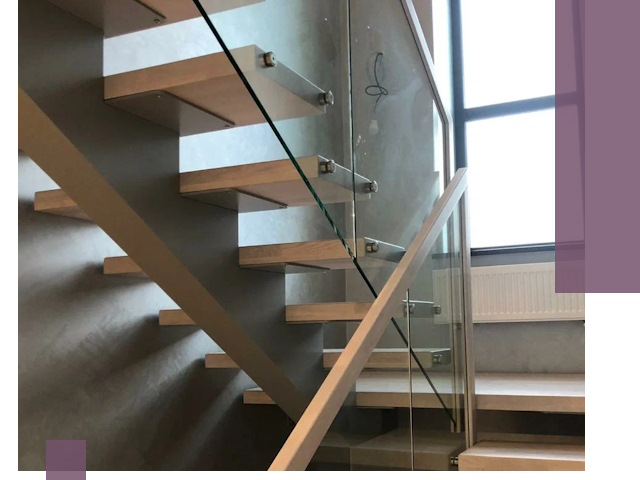 Изготовление лестниц на монокосоуре в Иркутске с монтажом и гарантией