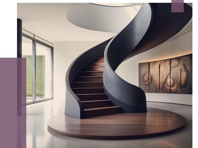 Элитные лестницы под заказ в Иркутске от 192752 руб. — ПРОЛЁТ-Ркт