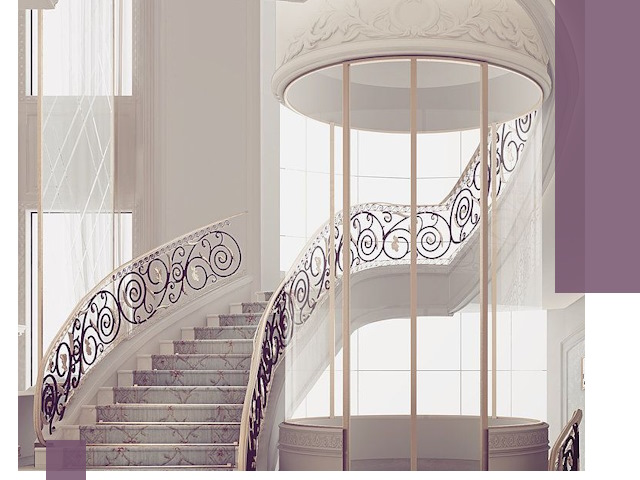 Элитные лестницы на заказ высокого класса в Иркутске