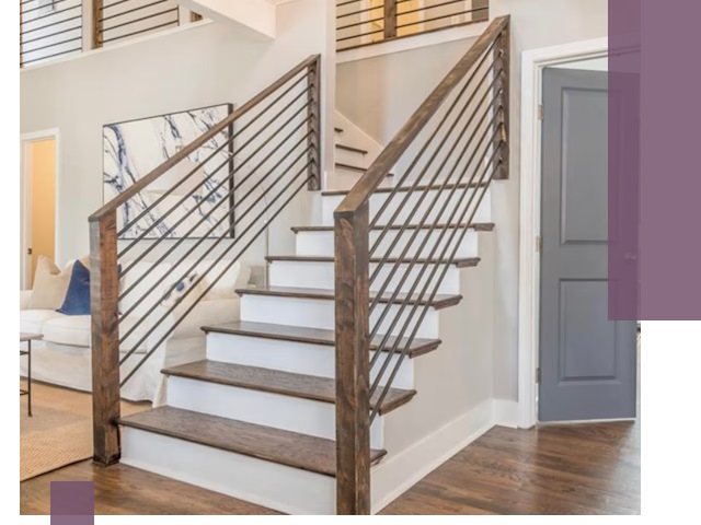 Лестницы для коттеджа под ключ в Иркутске — изготовление и монтаж