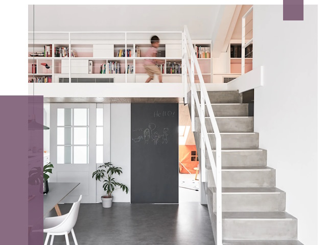 Лестницы для двухуровневой квартиры в Иркутске от 179728 руб. | ПРОЛЁТ-Ркт