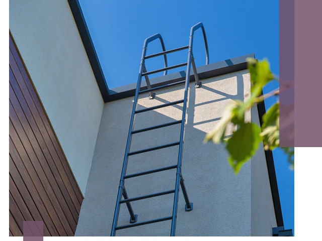 Лестницы на крышу в Иркутске — изготовление, монтаж, демонтаж