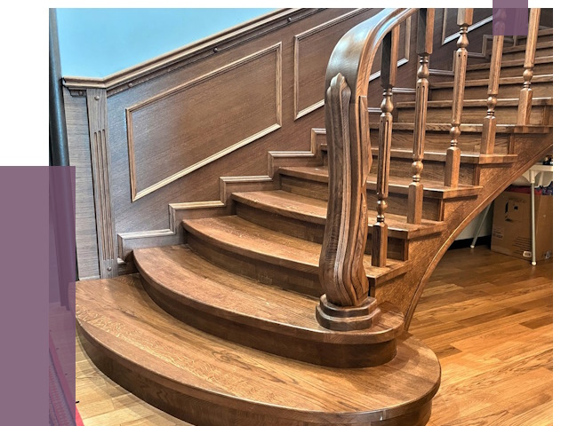 Дубовые лестницы под ключ в Иркутске от 179728 руб. — ПРОЛЁТ-Ркт