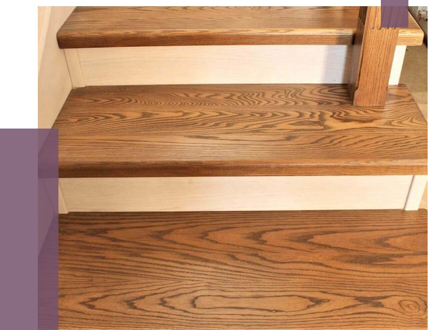 Буковые лестницы под ключ в Иркутске от 12763 руб.