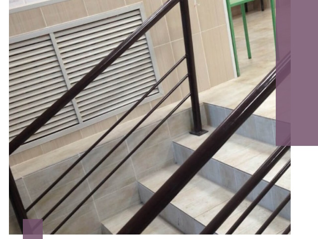 Изготовление перил из металла под ключ в Иркутске