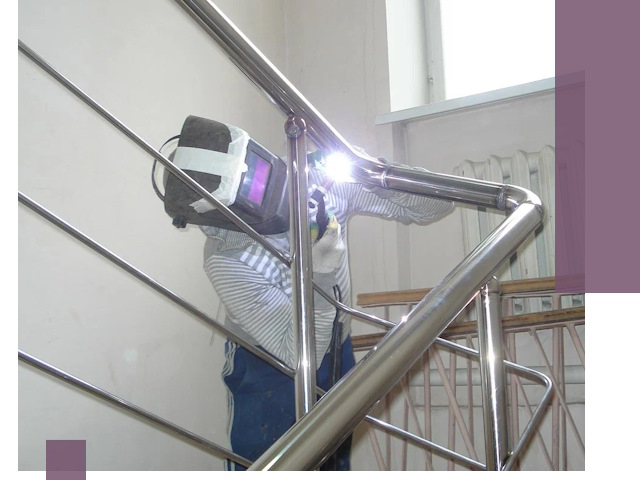 Монтаж перил и ограждений качественно в Иркутске