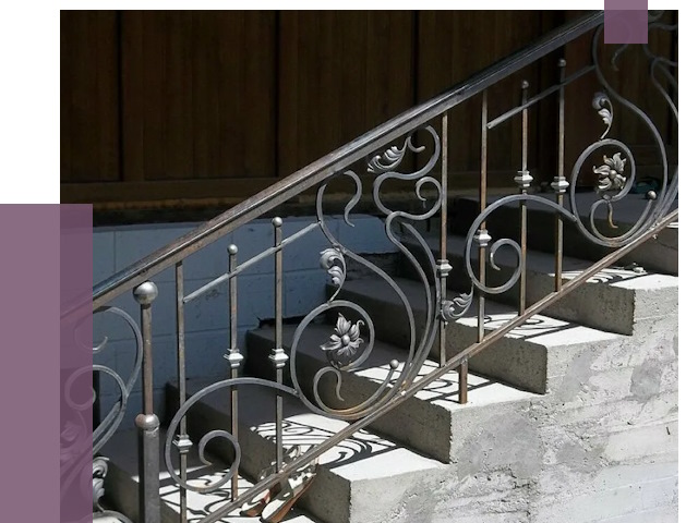 Кованые перила в Иркутске от 8856 руб. под ключ — качество от ПРОЛЁТ-Ркт