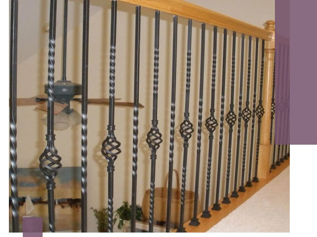 Изготовление и монтаж кованных перил в Иркутске под ключ