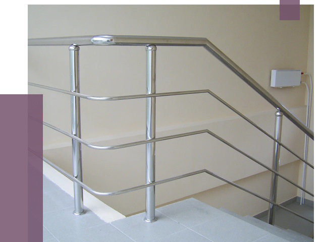 Алюминиевые перила в Иркутске от 6460 руб. под ключ | ПРОЛЁТ-Ркт