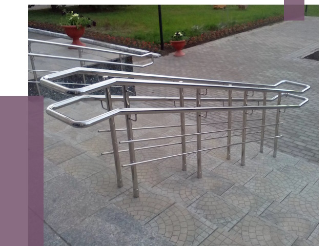 Перила для инвалидов в Иркутске от 7731 руб. под ключ | ПРОЛЁТ-Ркт