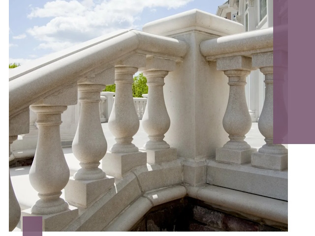 Балюстрады из металла и камня под ключ в Иркутске