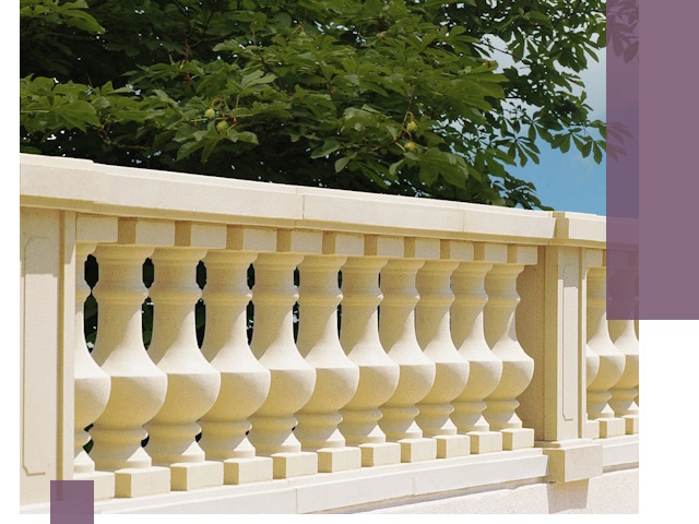 Установка балюстрады в Иркутске: изготовление и монтаж под ключ