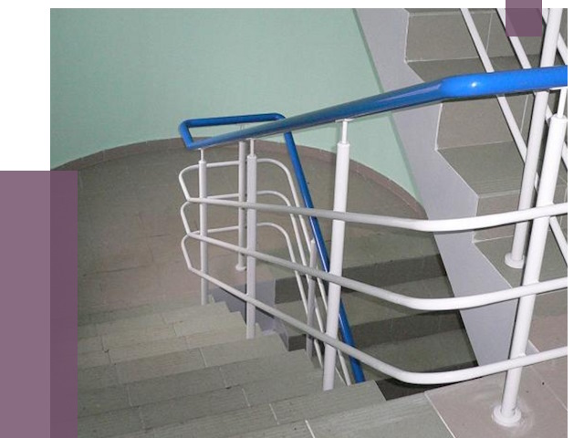 Перила в подъезде в Иркутске — установка и замена от 7554 руб. | ПРОЛЁТ-Ркт