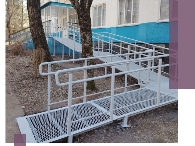 Пандусы под ключ в Иркутске: изготовление, монтаж и демонтаж