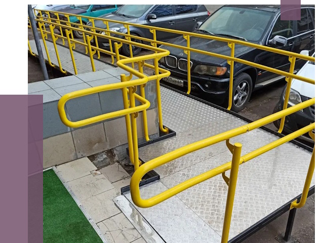 Стационарные пандусы в Иркутске от 12503 руб. | ПРОЛЁТ-Ркт