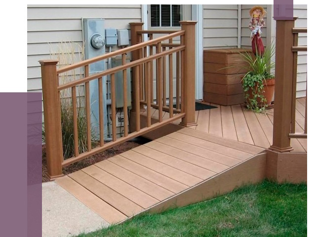 Пандус на крыльцо в Иркутске под ключ от 7918 руб. 