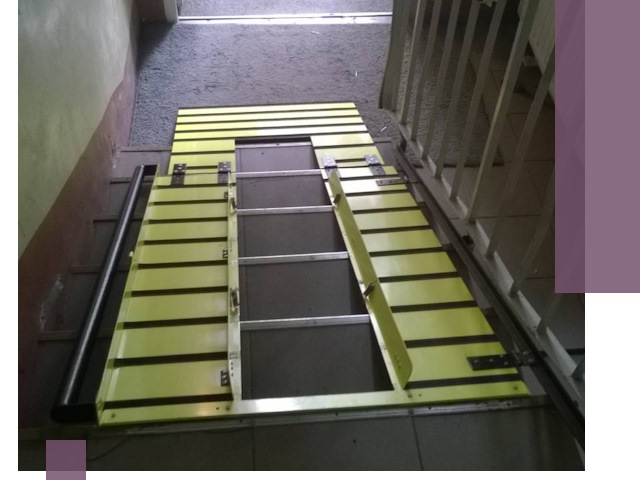 Профессиональный монтаж пандуса в подъезд в Иркутске