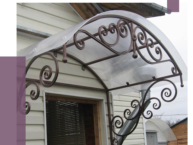 Изготовление козырьков в Иркутске от 7502 руб. — заказать | ПРОЛЁТ-Ркт