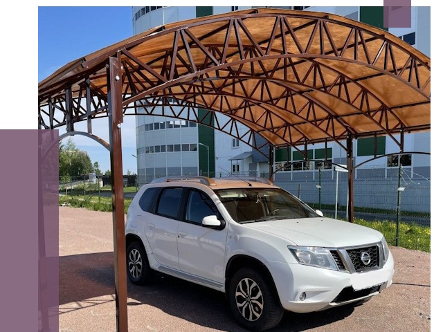 Недорогие навесы в Иркутске от 43760 руб. | ПРОЛЁТ-Ркт