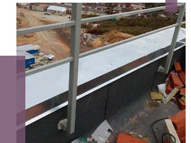 Монтаж парапетов в Иркутске от 4376 руб.  | ПРОЛЁТ-Ркт