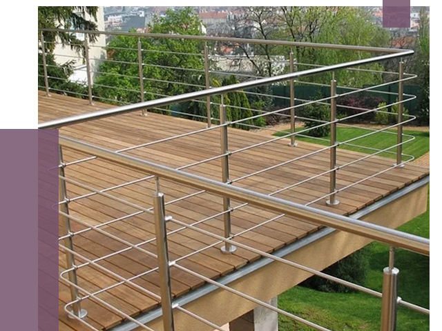 Алюминиевые парапеты в Иркутске под ключ от 7918 руб. 