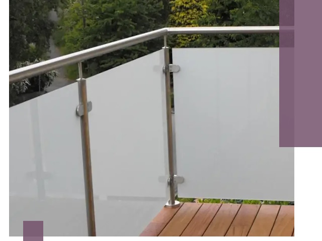 Алюминиевые парапеты для балконов и террас в Иркутске