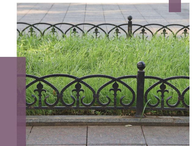 Декоративные металлические бордюры в Иркутске от 4376 руб.