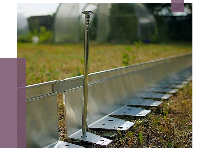 Металлические бордюры для газона в Иркутске от 4376 руб. | ПРОЛЁТ-Ркт