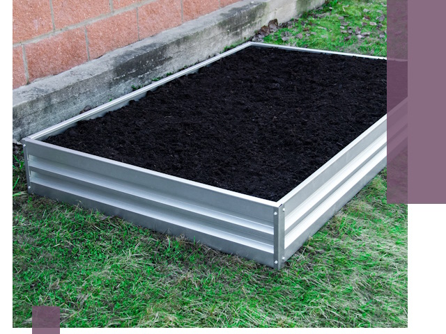 Металлические бордюры для грядок в Иркутске: прочность и аккуратность