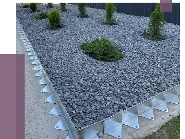 Металлические бордюры для клумб в Иркутске от 4428 руб.