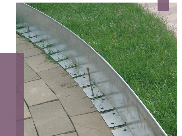 Металлические бордюры для тротуаров в Иркутске от 8856 руб.