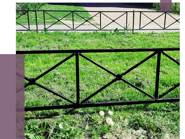 Металлические газонные ограждения в Иркутске от 4376 руб.