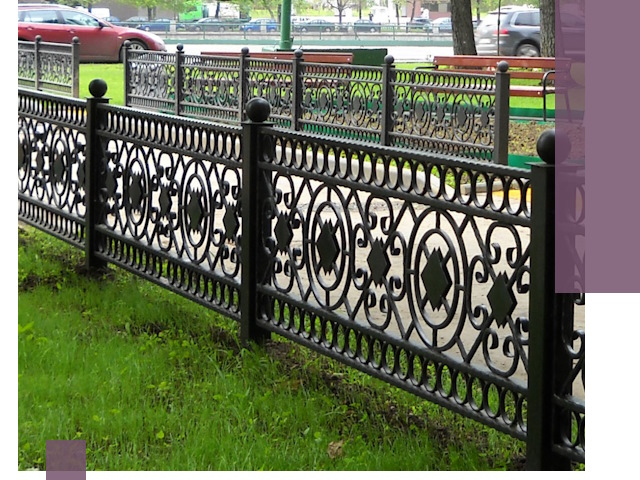 Секционные газонные ограждения под ключ в Иркутске