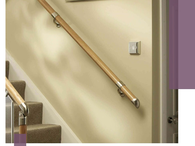 Монтаж пристенных поручней профессионально в Иркутске